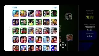 PES 2024 Lineup Reveal | Full Player Cards Showcase 🎮⚽