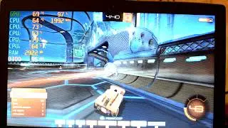 Ноутбук Acer Aspire A515-51G-37W8 в GTA 5 и Rocket League