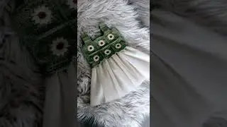 Motifli bebek elbisesi