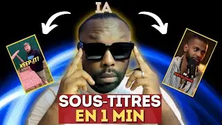 comment ajouter des sous-titres sur une vidéo avec l'IA