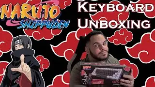 Unboxing Keyboard de Akatsuki - Naruto Shippuden x Checkpoint (KX-400 Gaming Keyboard)