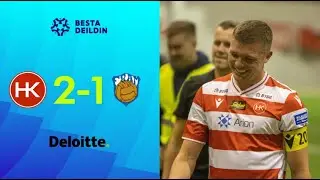 HK 2 - 1 Fram | Dramatík í Kórnum og HK-ingar lifa | Mörk leiksins í boði Deloitte