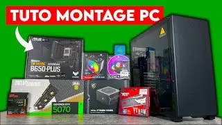 Le TUTO PARFAIT pour un DÉBUTANT (avec branchement des câbles) | MONTAGE PC CLIENT #26
