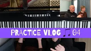 Piano Duet Vlog // Watch our Practice #4 - Fest Polonaise, F. Liszt