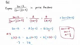 CAIE Mathematics (P3) - Partial Fractions