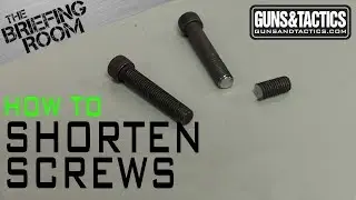 How to Shorten Screws