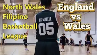 England🇬🇧 vs Wales🏴󠁧󠁢󠁷󠁬󠁳󠁿.One Day Filipino Basketball Tournament