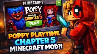 Осматриваем мод для майнкрафта Poppy Playtime