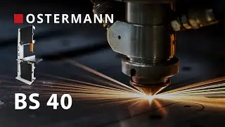 Ленточнопильный станок Ostermann BS 40 - видео обзор и работа с пиломатериалом