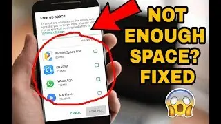 How to fix Insufficient Storage available Google Play error
