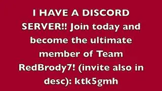 I HAVE A DISCORD SERVER!