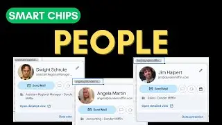 Add People Smart Chips to Google Sheets