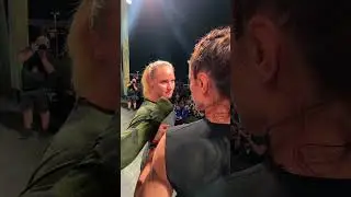 A trilogia vem aí! 👊 Confira a encarada entre Alexa Grasso e Valentina Shevchenko! #UFC306