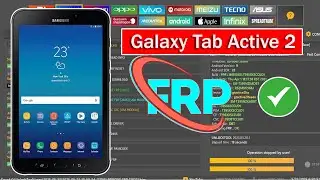 Samsung Galaxy Tab Active2 (SM-T395) FRP Bypass Unlock tool Google Account Bypass