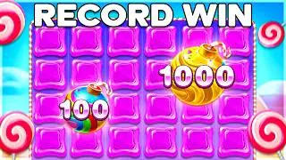 RECORD WIN On SWEET BONANZA 1000 SLOT!!
