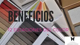 CURSO 12 ESTACIONES DEL COLOR :) Beneficios (colorimetría 0/12)| Asesoría de imagen