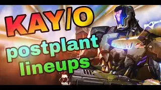 KAY/O postplant lineups ||All maps || (part 1)🔴