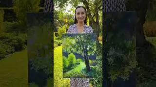 Картина, написанная на пленэре 🥰 