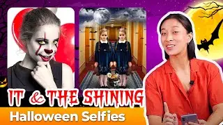 Halloween 2022 | Halloween Selfies Inspired by IT and The Shining | Selfie Photo Editing