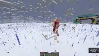 Killing a Minecraft skeleton with only fists (no items/ effects) in all 3 difficulties