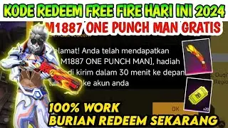 KODE REDEEM FF HARI INI 2024 18 APRIL‼️M1887 ONE PUNCH MAN 2024 GRATIS