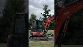 Adam’s in trouble again… #fluffyfeatherfarm #miniexcavator #trouble #funny