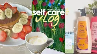 Calm vlog 🍓| Aesthetic vlog Indian | cute hobbies, cooking, self care n more