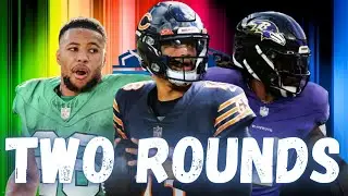 TWO ROUND 2024 NFL Mock Draft Post Free Agency
