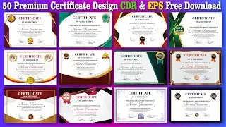 Certificate Design cdr Free Download | Certificate Template Design Free Download 