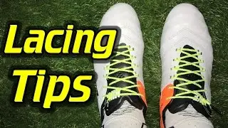 Lacing Tip - Cleanest Way to Tie Soccer Cleats/Football Boots