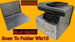 Scan To Folder Win 10 Ricoh mp301 Mpc 3502 Mpc 4502