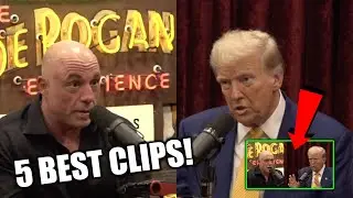 5 Most Important Clips From Joe Rogan Donald Trump Podcast! My Reaction.