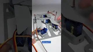 Mind-Boggling 3D Printed Micro Servo Clock Project using a Arduino R4 
