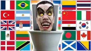 Skibidi G-Man in 70 Languages Meme
