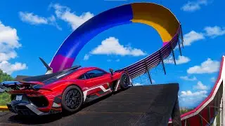 IMPOSSIBLE GTA Wallride Races Made It To Forza Horizon 5 - FH5 Gameplay
