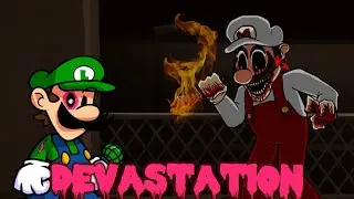 Devastation (But Luigi and Mario.exe Song It) FNF Corruption: Reimagined