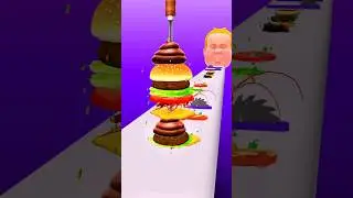 XXL Sandwich 🍔|| Make Extra Large Hamburger Cheese Burger part 103 #xxlsandwich #viral #shortsvideo