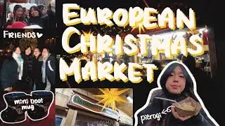 [VLOGMAS 2024] 🎅🏻D-22🎄| COME TO EUROPEAN CHRISTMAS MARKET WITH US!