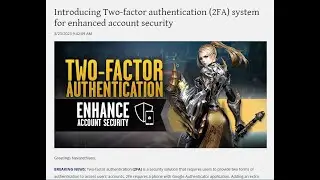 Setting up Two-Factor Authentication (2FA) in Cabal Online