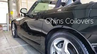S2000 Installing Ohlins & Removing Feal 441 coilovers | Ceramic Coating paint comparison