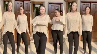 hist populer | cewek cantik goyang hot legging ketat hitam#jilbobshot