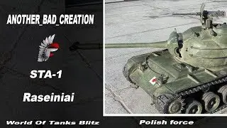 7 kills raseiniai sta-1 ANOTHER_BAD_CREATION world of tanks blitz gameplay
