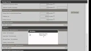 Package Pricing