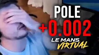 Max Verstappen Beaten to Pole Position by 0.002 Seconds! | Le Mans Virtual 2022 