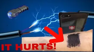 HOW TO make a DIY TASER (Sharpie shock Challenge)