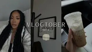 Vlogtober Day 8 🍂: finally feeling good, working, my non negotiable & more | Faceovermatter