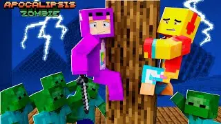 Sobreviviendo en un APOCALIPSIS ZOMBIE REALISTA en MINECRAFT - #1