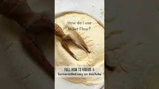 How to make Millet Flour at home - DIY Millet Flour #glutenfreeflour #plantbaseddiet #milletrecipes