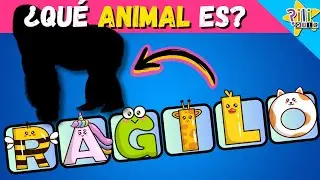 Adivina el ANIMAL con letras DESORDENADAS 🐯🐷🐨|  #trivia #quiz #animales #animals