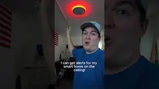 Smart ceiling light with a crazy feature🔥